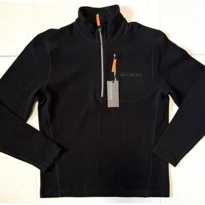 CLOUDVEIL MOUNTAIN WORKS - Men's Single Side Polar Fleece 1/4 Zip Jacket -Medium